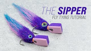 The Ultimate Topwater Fly  Sipper Fly Tying Tutorial [upl. by Morette]