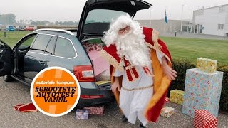 Hoeveel pakjes heeft de Sint aan boord  GROOTSTEAUTOTESTVANNL [upl. by Klinger]