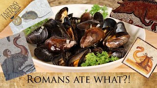 Oldest Cookbook in the West  APICIUS  Ancient Roman Mussels [upl. by Arley745]