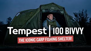 Tempest 100 Bivvy Aquatexx® EV In Detail  The Ultimate RapidErect Carp Fishing Shelter [upl. by Ycat787]