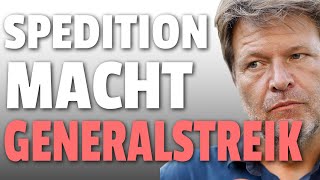 GENERALSTREIK Große SPEDITION schließt sich PROTEST AN [upl. by Yuht52]