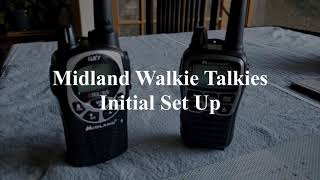 How to Set Up Your Midland Walkies [upl. by Rue]