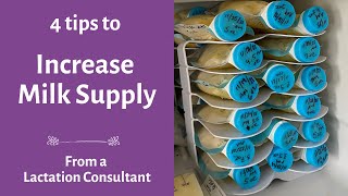 Increasing breastmilk supply  Tips for increasing breastmilk supply  How to pump more milk [upl. by Kciv]