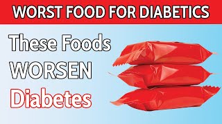 Top 8 Foods Diabetics MUST AVOID At All Cost [upl. by Corene752]