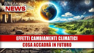 Effetti Cambiamenti Climatici Cosa Accadrà In Futuro [upl. by Hana297]