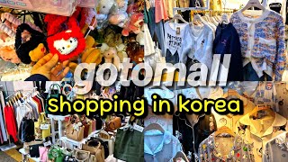 고투몰 브이로그  shopping in korea vlog 🇰🇷 gotomall fashion amp accessory haul  underground shopping center [upl. by Ahtnamys]