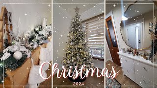 CHRISTMAS DECORATE WITH ME 2024  Christmas Decor 2024  Christmas Decorating [upl. by Clementi]