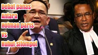 Debat panashotman paris vs ruhut sitompul part 1 [upl. by Ihsir]