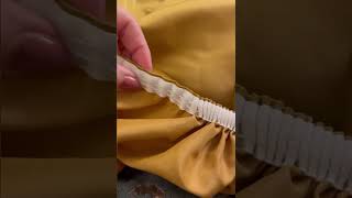 Easy cartridge pleats using curtain tape [upl. by Alf]