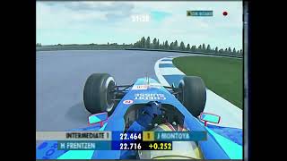 F1 2002 Indianapolis  HeinzHarald Frentzen OnBoard Lap  assettocorsa [upl. by Salsbury63]