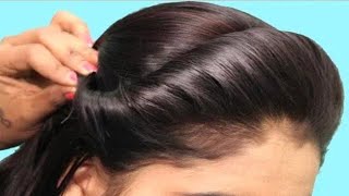 Very easy beautiful stunning hairstyle for long hair Hairstyle for ladies Hair style girl simple [upl. by Aerdnael946]