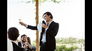 Brides Brother Gives The Funniest Wedding Speech  Heartwarming amp Hilarious [upl. by Witherspoon]