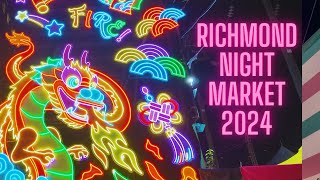 Richmond Night Market 2024 [upl. by Ruhl]