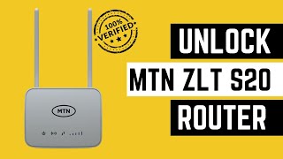 How to Unlock and Decode Your ZLT S20 MTN 4g Router [upl. by Neleag]