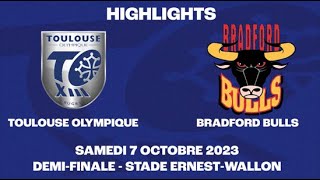 Demifinale Championship 2023  Toulouse Olympique XIII v Bradford Bulls [upl. by Dirraj]