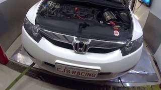 Civic LXL Stage 4 powered by oficina carlindo conception [upl. by Smitt778]