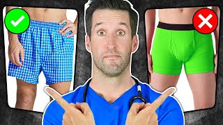 Is It Better to Wear Boxers or Briefs  Reacting to Your Medical Questions [upl. by Ayhtnic]