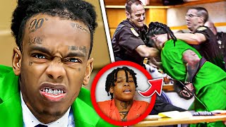 YNW Melly Cries Seeing YNW Bortlen SNITCH IN COURT [upl. by Adnawak]