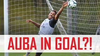 🤔 Aubameyang in goal Plus Mkhitaryans freekick madness  Behind the scenes [upl. by Dyolf]