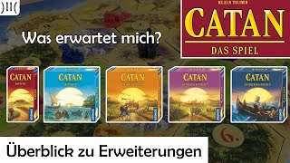 CATAN® Erweiterungen Vergleich [upl. by Busch]