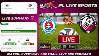 Slovan Bratislava vs Podbrezova SLOVAKIA Nike liga 2024 Football LIVE SCORE PLLS 493 [upl. by Eceertal]