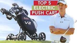 Best Golf Electric Push Carts for 2024  Our Top Choice [upl. by Kohl]