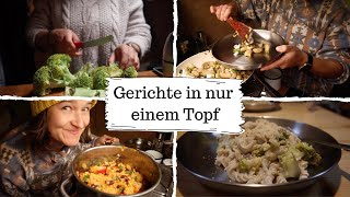 5 einfache vegane One Pot Gerichte  schnelle amp gesunde Rezepte [upl. by Lowenstein712]