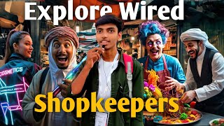 Explore Wired Shopkeepers in Ushbi events Jamia nagar  Delhi [upl. by Danelle]