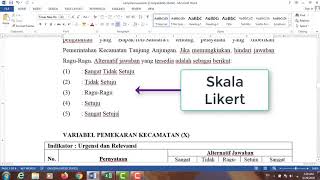 CARA MEMINDAHKAN JAWABAN KUESIONER KE DALAM TABULASI DATA MS EXCEL [upl. by Finny]