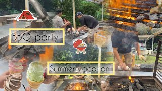 Vlog  BBQ party गरन हामि यति टाढा आयै  BBQ party with friends 🤣🤣 samanavlog Nepali in japan [upl. by Settle]