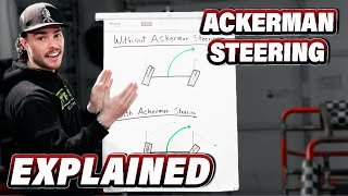 How to Design Ackerman Steering for Go Karts  TYRANIS TIP [upl. by Kassi540]