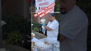 How To Pipe Cannoli 🇮🇹😋 [upl. by Inafets]