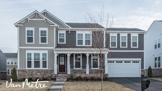 The Harrison at Meadowbrook Farm by Van Metre Homes [upl. by Skolnik]