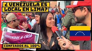 VENEZOLANOS SEGUROS DE VENCER A PERÚ l ¿Venezuela lista para su primer Mundial Desde Lima BANDERAZO [upl. by Rawde]