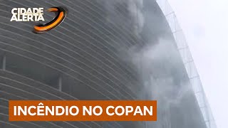 Incêndio atinge apartamento do Edifício Copan no centro de São Paulo [upl. by Maud]