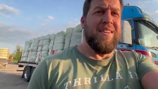 This brings you up to date baling out side bales going out Episode 272 [upl. by Lombardi]