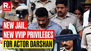 VVIP Treatment Continues For Actor Darshan In Jail With TV Previleges  Renukaswamy Murder Case [upl. by Sissy614]