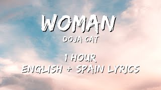 Doja Cat  Woman 1 hour  English lyrics  Spain lyrics [upl. by Amitie]