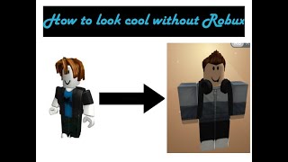 How to look cool without robuxwith 2 offsale items [upl. by Akieluz651]