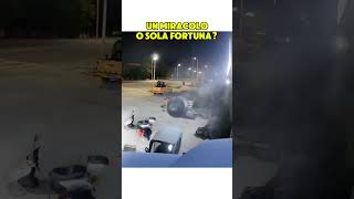 miracolo o solo molta di fortuna 🛞💥Cmq raccogliete sempre le cartacce da terra viralvideo [upl. by Nofets]