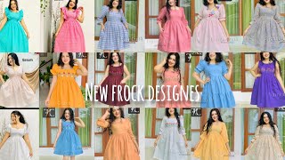 New Short Frock Designs 2024  නවතම ලස්සන ගවුම් මෝස්තර FASHIONTODAYpt4xz [upl. by Yllib]