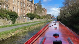 Union Canal Falkirk to Edinburgh April 2024 [upl. by Lionel593]