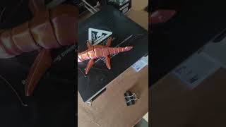 Alunar 3D printer in action End Result [upl. by Campball368]