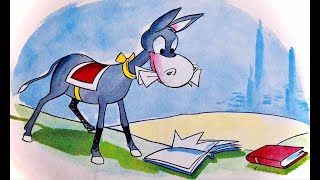 EL BURRO Y LOS LIBROS 📚 Fabula Esopo 📖 cuento con moraleja La Solución fácil no da buen resultados [upl. by Neehsas]