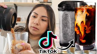 Tik Tok Made Me Buy it Hyperchiller Iced Coffee Maker [upl. by Kean]