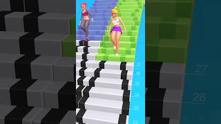 Dance Stairs Race Thrills 🪭💃 Best Mobile Game Fun shorts games [upl. by Hartmunn]