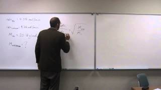 Calculate Molar Mass and Identify an Unknown Gas Using Grahams Law 001 [upl. by Sara]