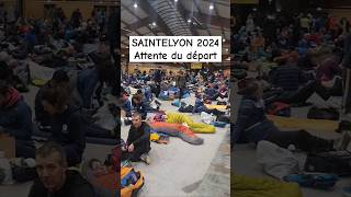 Attente du départ de la 70ème édition de la Asics SaintéLyon [upl. by Laleb]