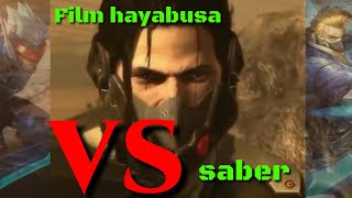 WOW AMAZING  Film Hayabusa Vs Saber  Sub Indo [upl. by Kremer662]