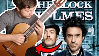 🎸 Intense Guitar Cover Discombobulate  Sherlock Holmes OST  Epic Acoustic Rendition [upl. by Fuchs610]